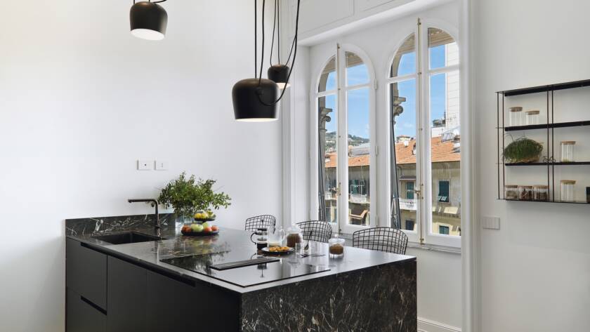 Interiors of a Modern Kitchen