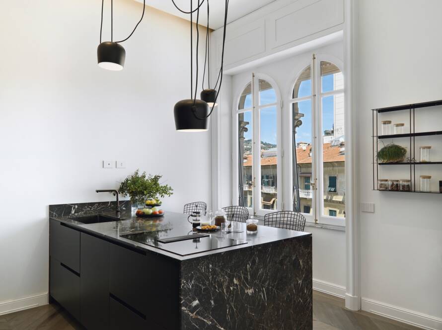 Interiors of a Modern Kitchen