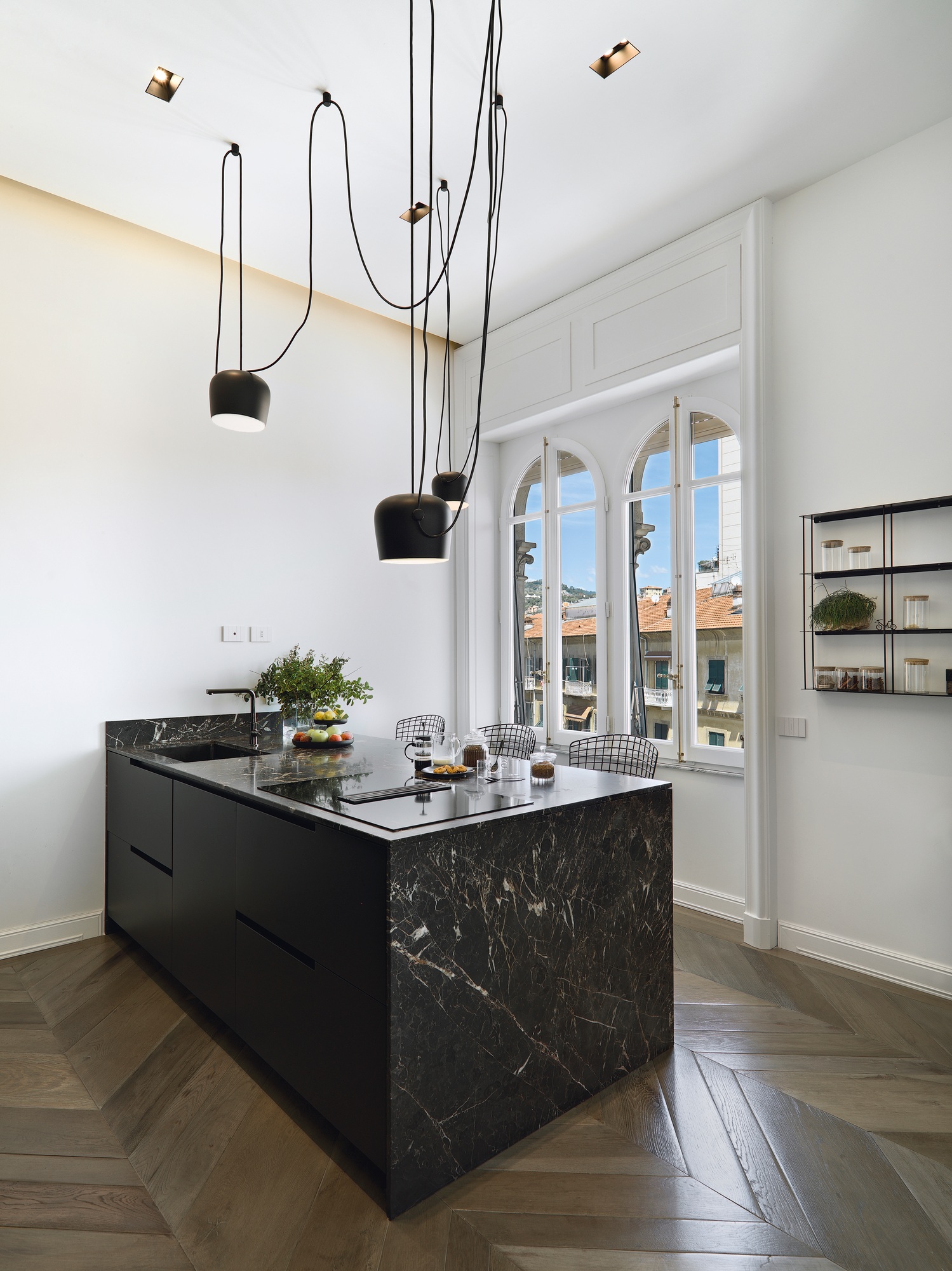 Interiors of a Modern Kitchen